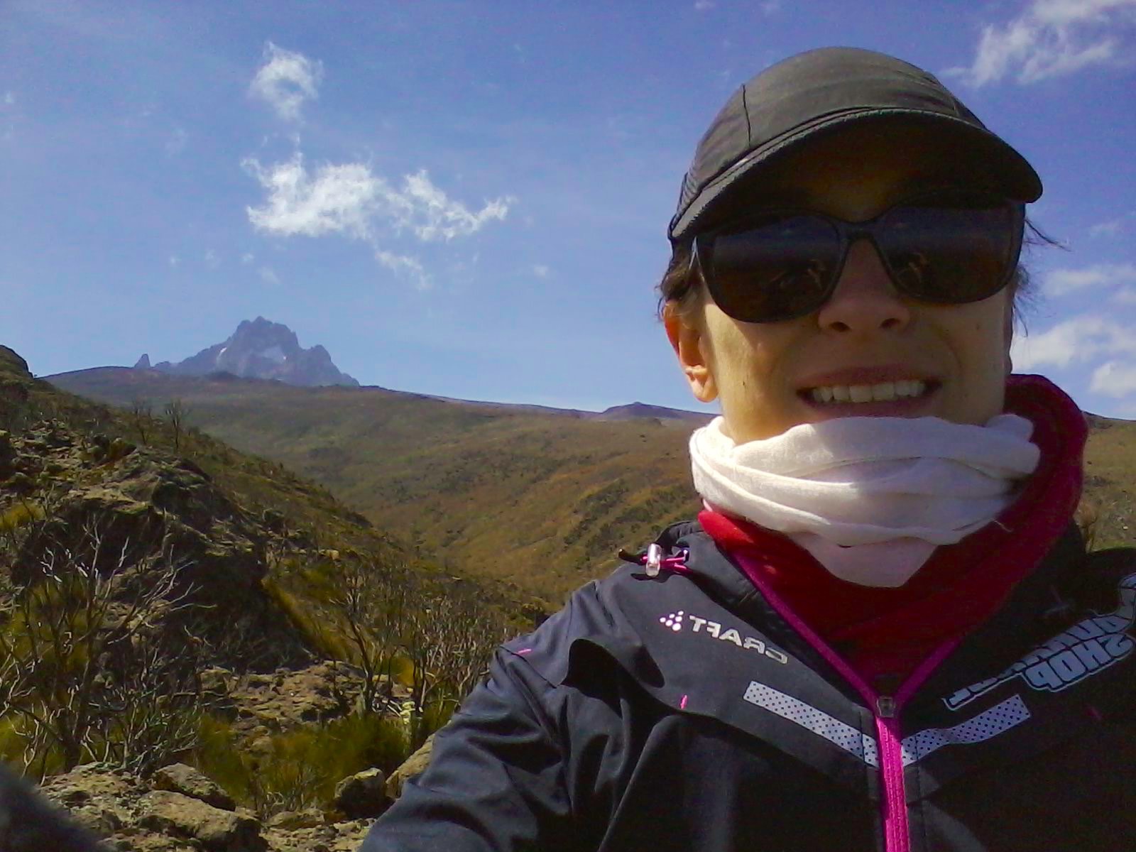 Selfie Mont Kenya